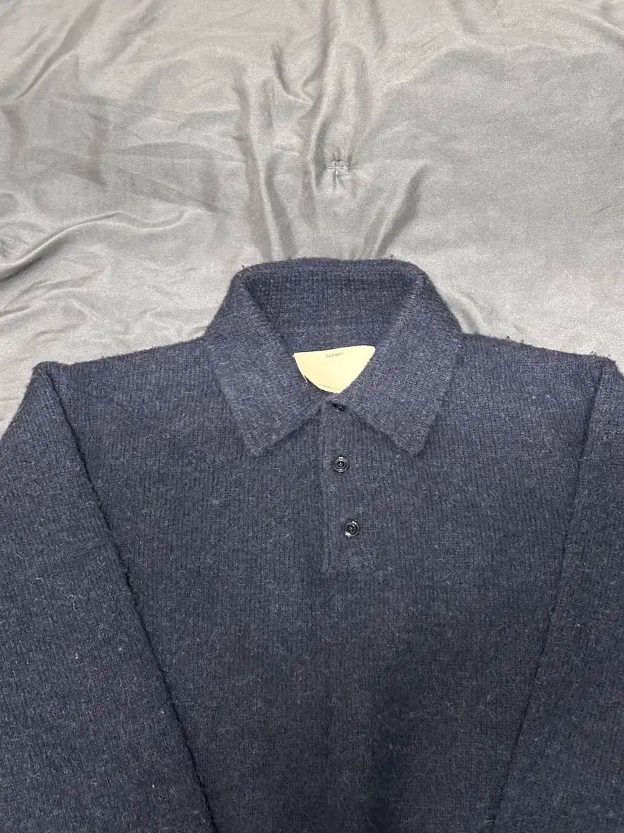 ２ ポッタリー コンフォート ポロニット ネイビー