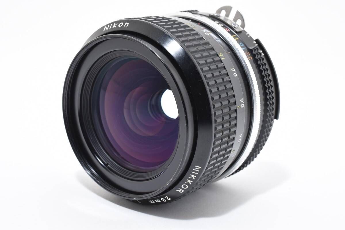 ニコン Nikon New Nikkor 28mm F2.8 マニュアルレンズ L22 6983