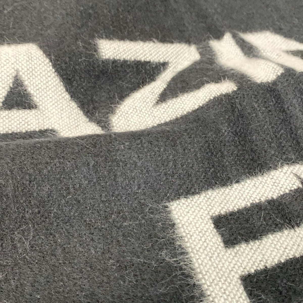 HYSTERIC GLAMOUR(ヒステリックグラマー) ストール(ショール) - 黒×白  