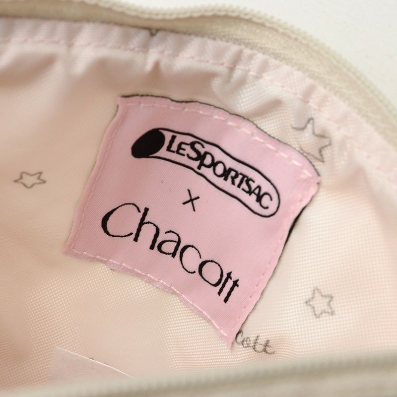 美品 レスポートサック LeSportsac チャコット Chacott 3-ZIP COSMETIC 