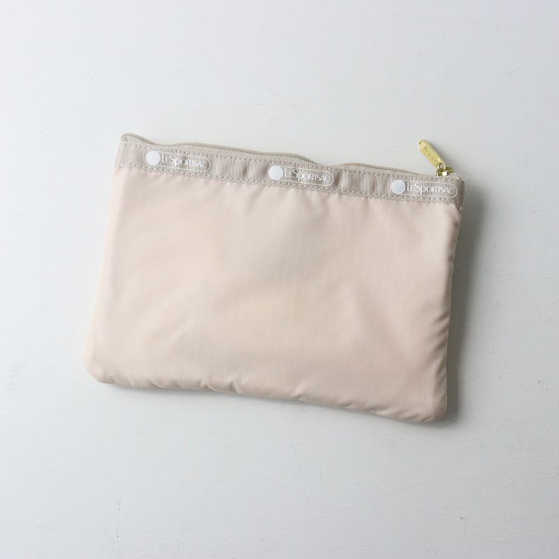 美品 レスポートサック LeSportsac チャコット Chacott 3-ZIP COSMETIC 