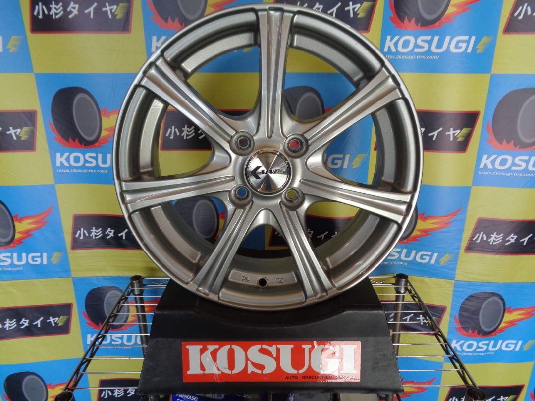 アイノス 5 J 15 4 H 100 50 ホイール 社外ホイール アクア ノート ソリオ ヤリス