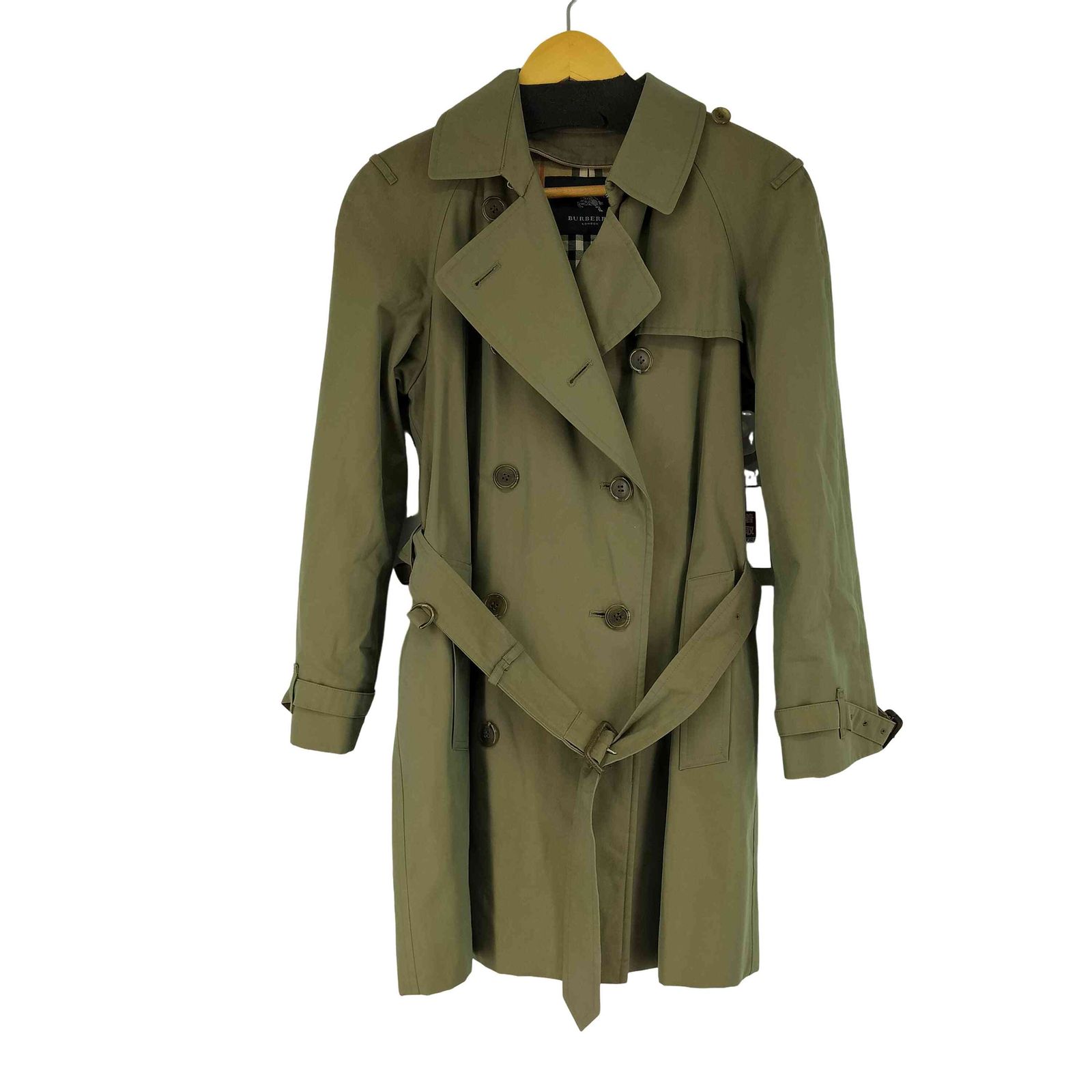 バーバリーロンドン BURBERRY LONDON 裏地ノバチェック トレンチコート レディース 11