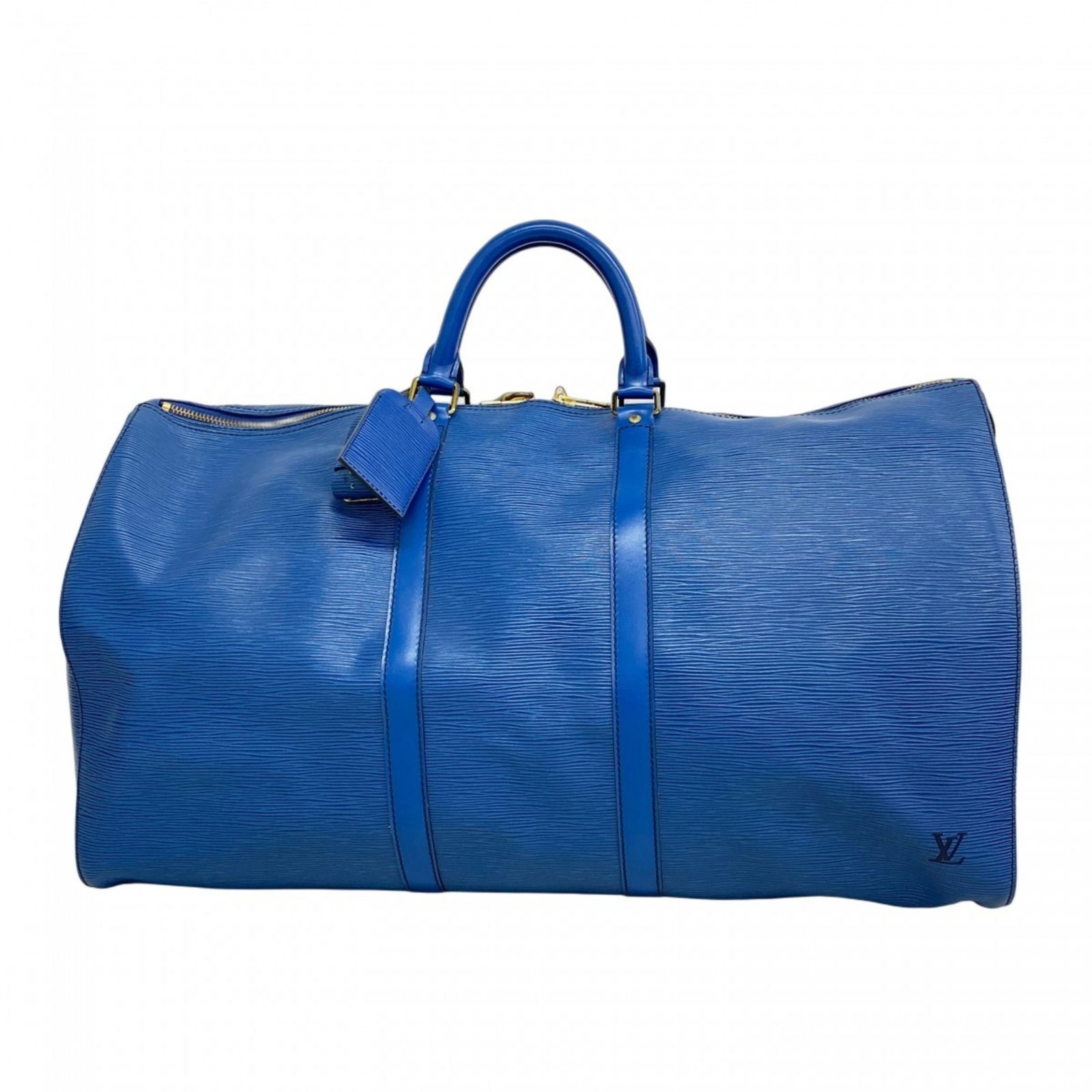 ルイ ヴィトン Louis Vuitton ルイ ヴィトン ボストンバッグ エピ キーポル55 M42955 トレドブルーメンズ レディース