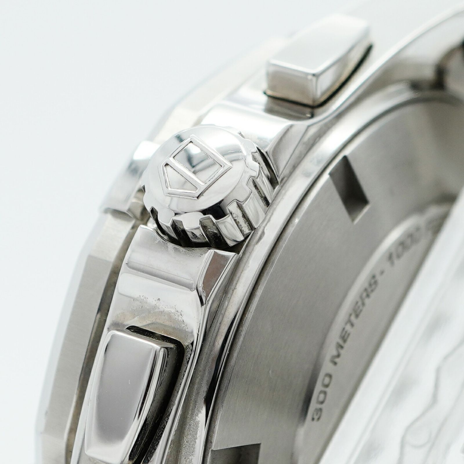  タグホイヤー アクアレーサー CAY 211 A 0 黒文字盤腕時計 メンズ 自動巻き時計 腕時計(アナログ)