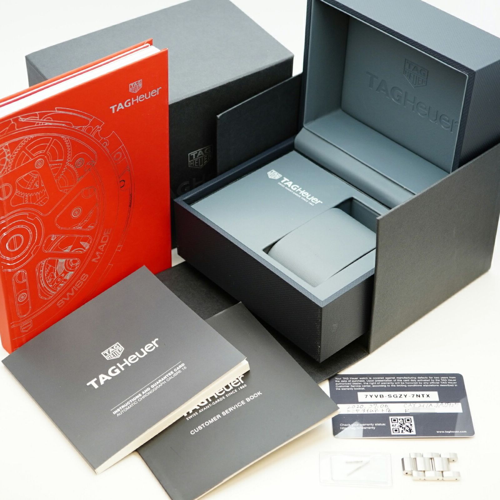 タグホイヤー アクアレーサー CAY211A-0 黒文字盤腕時計 メンズ