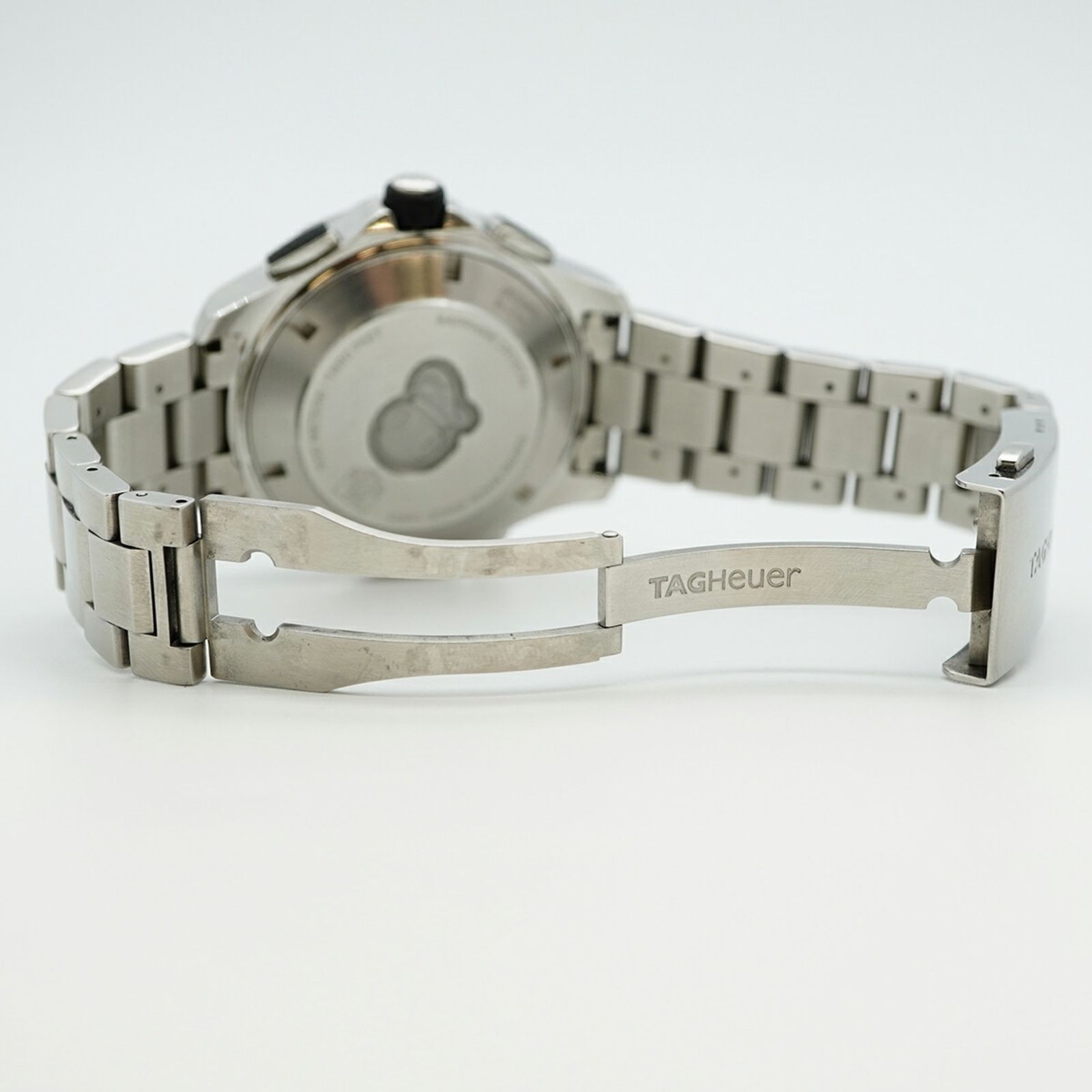  タグホイヤー アクアレーサー CAK2110 黒文字盤腕時計 メンズ フォーマル対応 自動巻き時計 腕時計(アナログ)