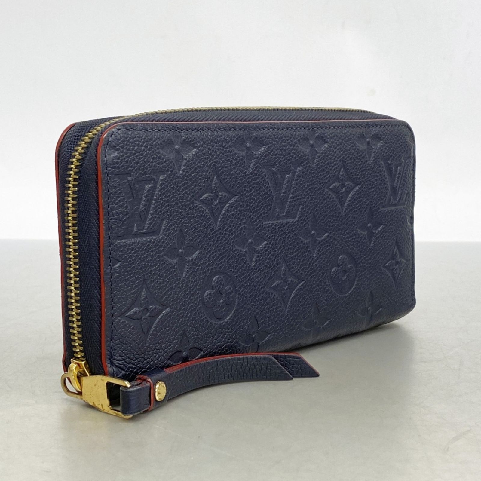 ルイ ヴィトン Louis Vuitton 長財布 モノグラム アンプラント ジッピーウォレット M 62121 マリーヌルージュレディース