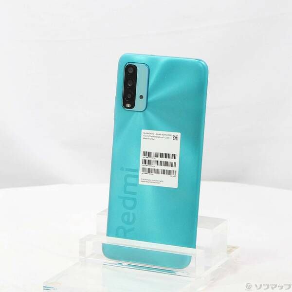 Xiaomi Redmi 9T オーシャングリーン 品〕 Redmi 9T 64GB オーシャングリーン M2010J19SR SIMフリー【377】