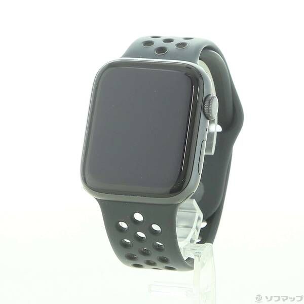 中古品〕 Apple Watch SE 第1世代 Nike GPS 44mm スペースグレイ
