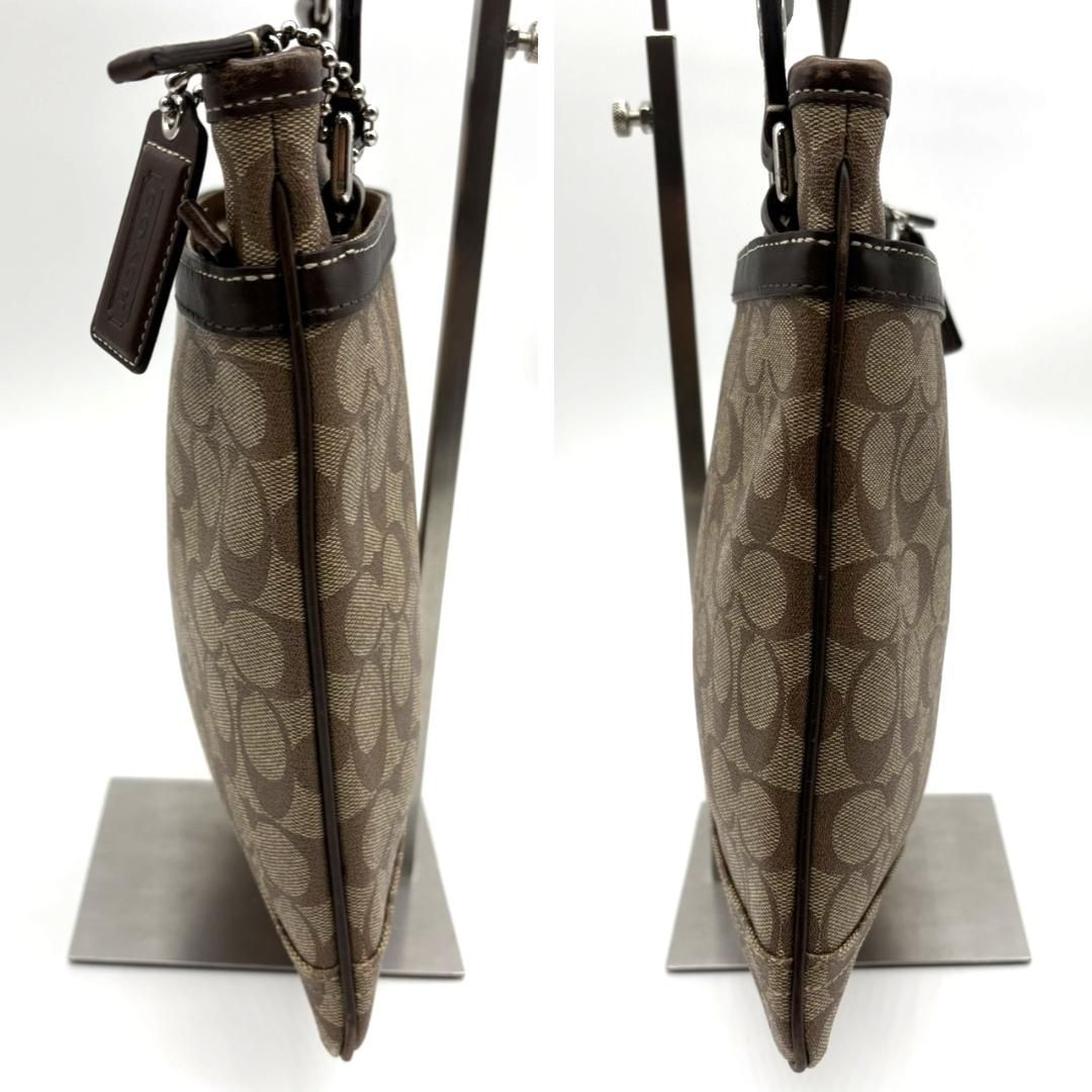 コーチ COACH F70444 シグネチャー ショルダーバッグ PVC レザー