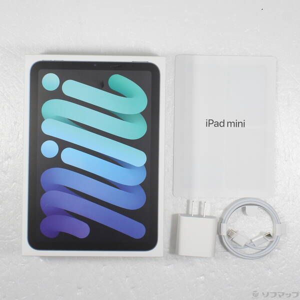 中古品〕 iPad mini 第6世代 64GB スペースグレイ MK7M3J／A Wi-Fi【251】