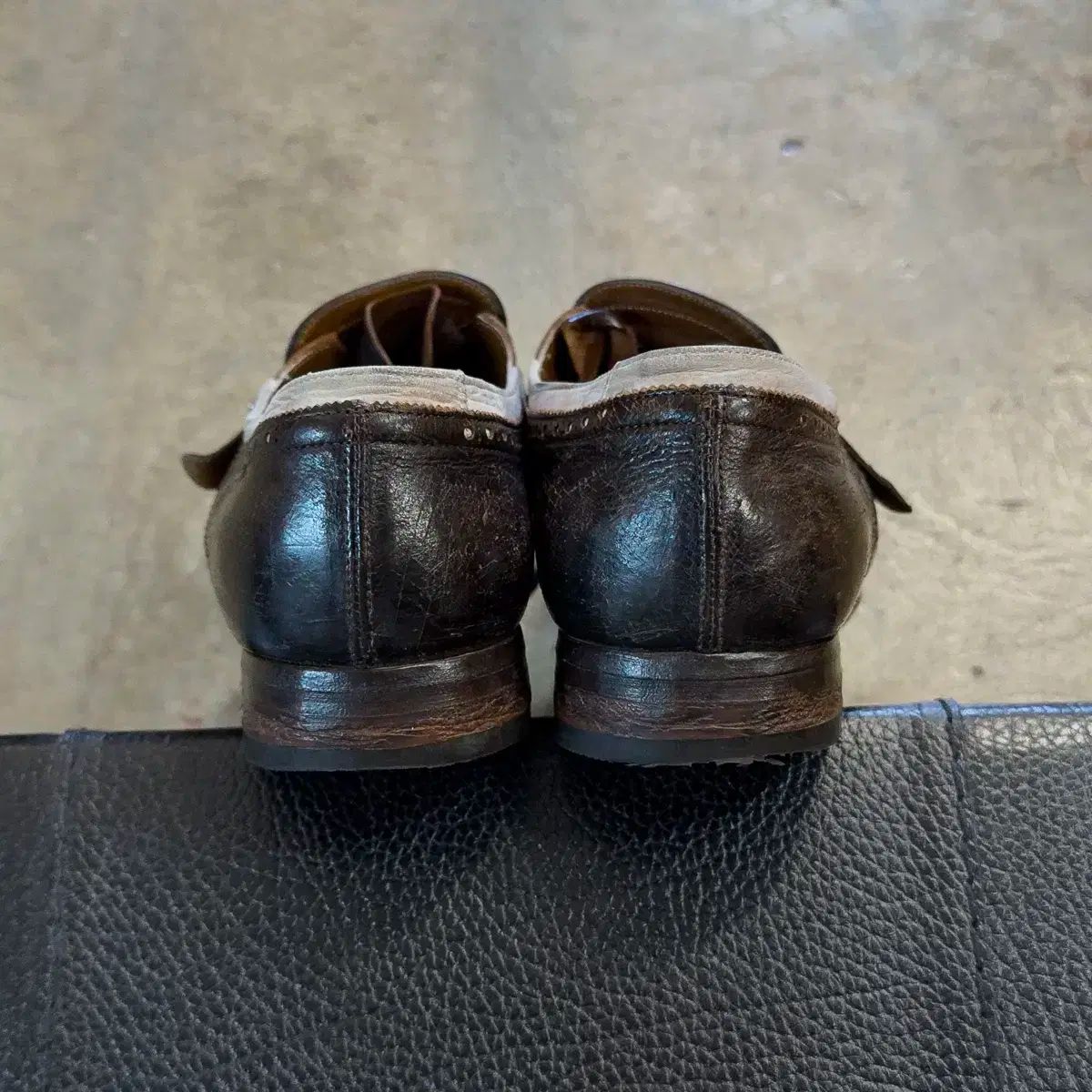 ヴィンテージ ダービーシューズ