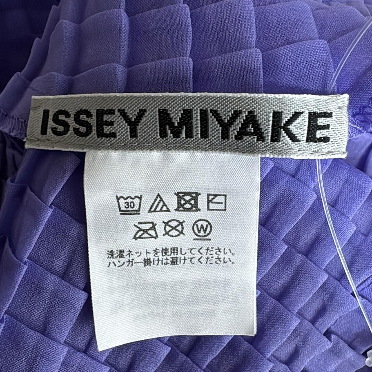 プリーツ シースルー