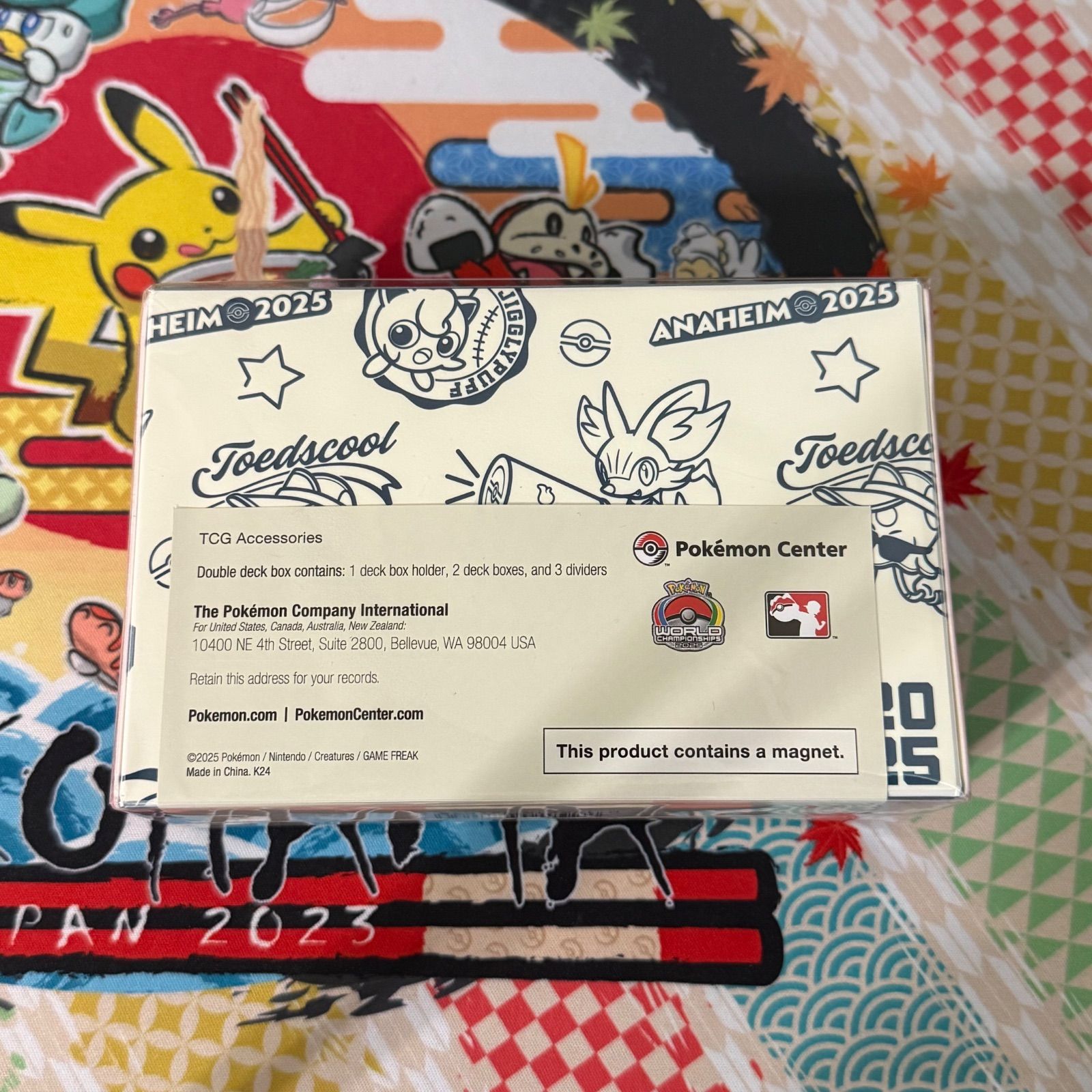 ポケモン WCS2025 カードゲーム ダブルディックボックスセット ポケモン WCS2025 カードゲーム ダブルディックボックスセット