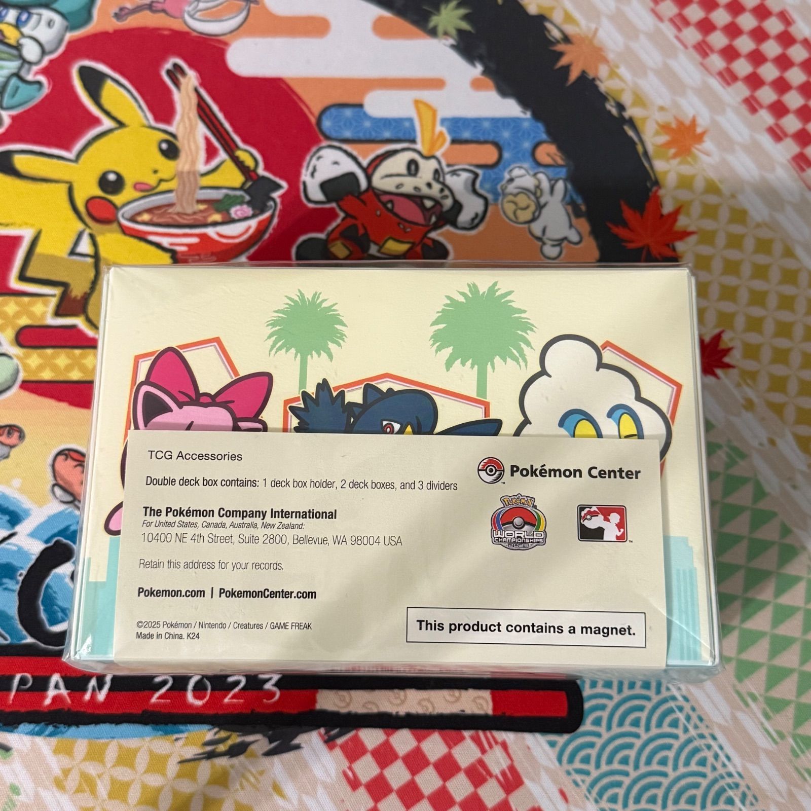 WCS2025 ニャース ダブルデッキボックス - メルカリ