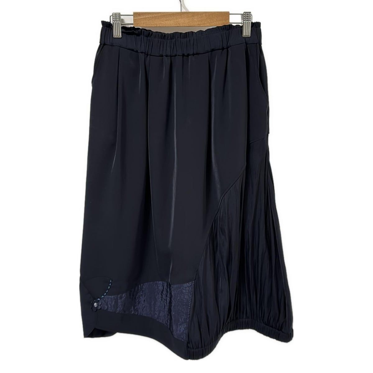 ALBEROBELLO OLLEBOREBLA アルベロベロ オレボレブラ ロングスカート レディース - ダークネイビー×ネイビー