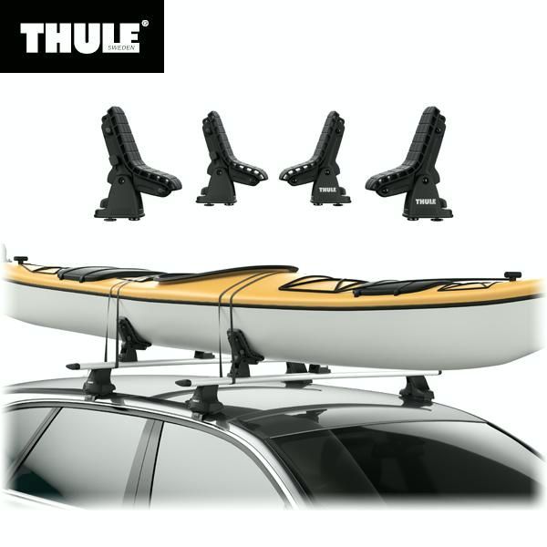 Thule スーリー カヤック SUP用キャリア DockGrip ドックグリップ 895 TH 自動車用 ルーフキャリア カーキャリア ストラップ ベルト ロープ 固定 運搬