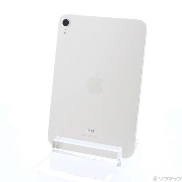 中古品〕 iPad mini 第6世代 64GB スターライト MK7P3J／A Wi-Fi【297】