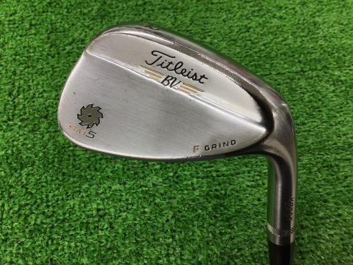 【】 タイトリスト VOKEY SPIN MILLED SM5 ツアークロム 52°/12°F ウェッジ WG Dynamic Gold (フレックスS) メンズ 男性用 右利き 右用 Cランク ゴルフクラブ