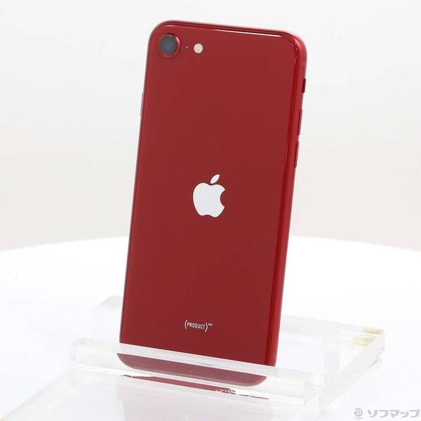 中古品〕 iPhone SE 第3世代 64GB プロダクトレッド MMYE3J／A SIM