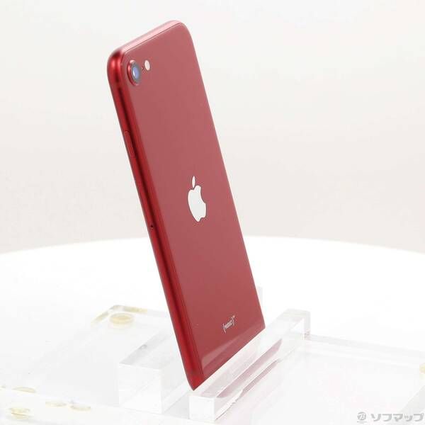 中古品〕 iPhone SE 第3世代 64GB プロダクトレッド MMYE3J／A SIM