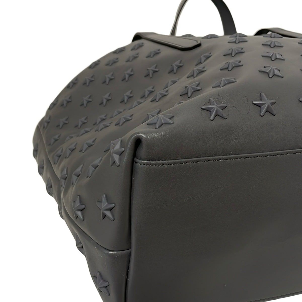 JIMMY CHOO(ジミーチュウ) トートバッグ ピムリコS グレー スター(星