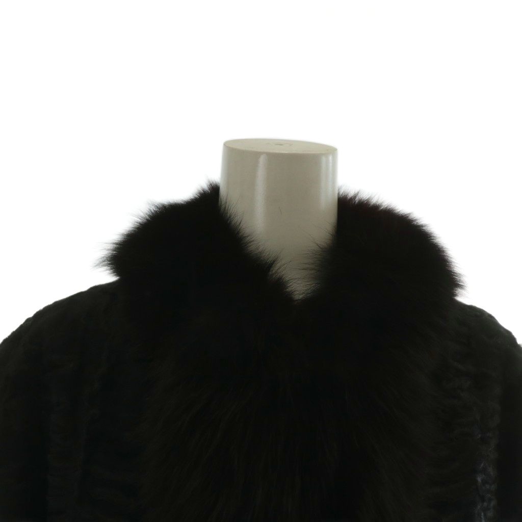 ムーンバットファー Moon bat Fur ラムファー コート アウター 毛皮 襟