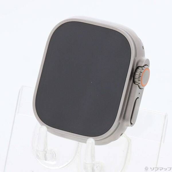 大人気，100%新品 〔中古品〕 Apple Watch Ultra 2 GPS + Cellular 49mm チタニウムケース バンド無し【348】 Apple Watch本体