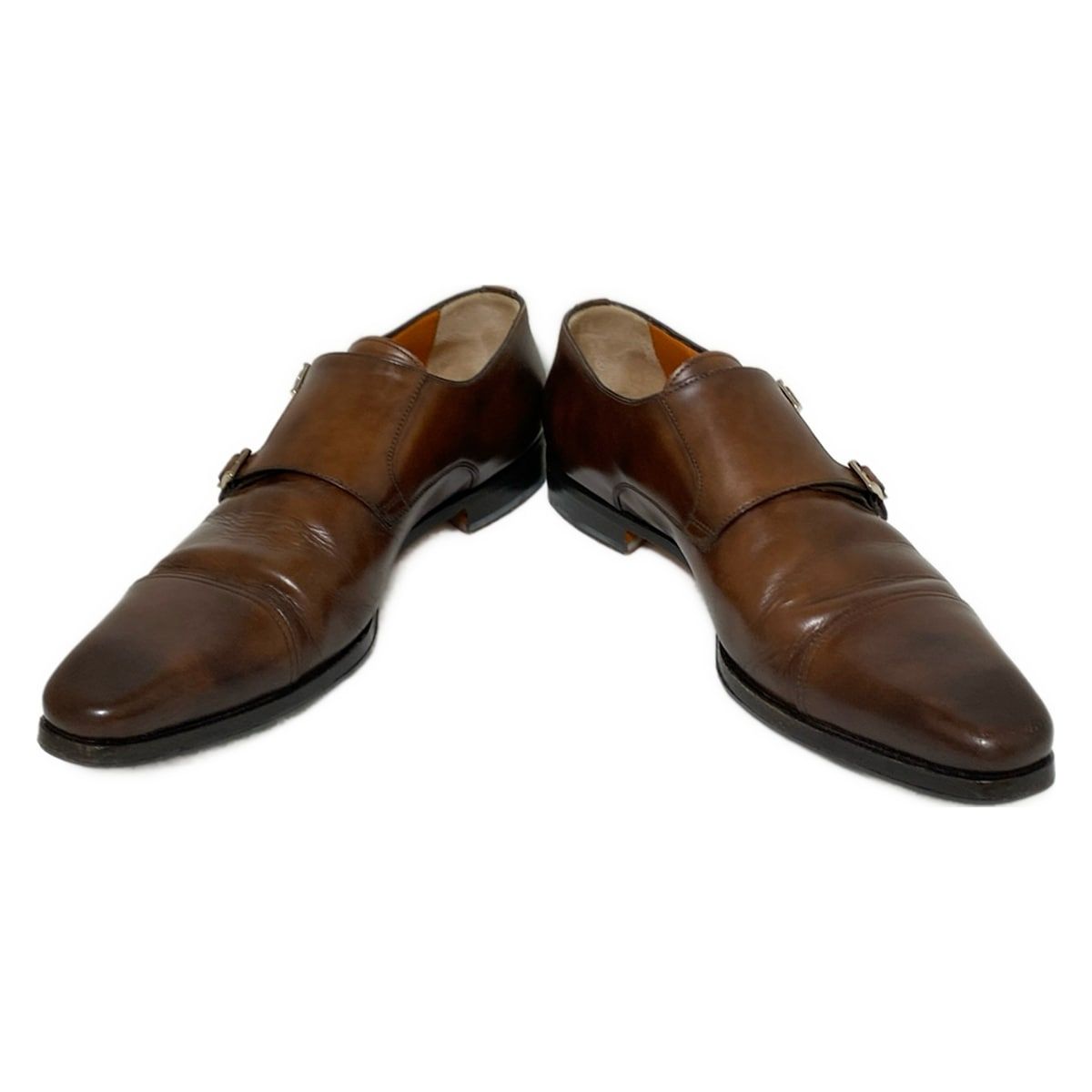 SANTONI サントーニ シューズ 9 メンズ - ダークブラウン レザー