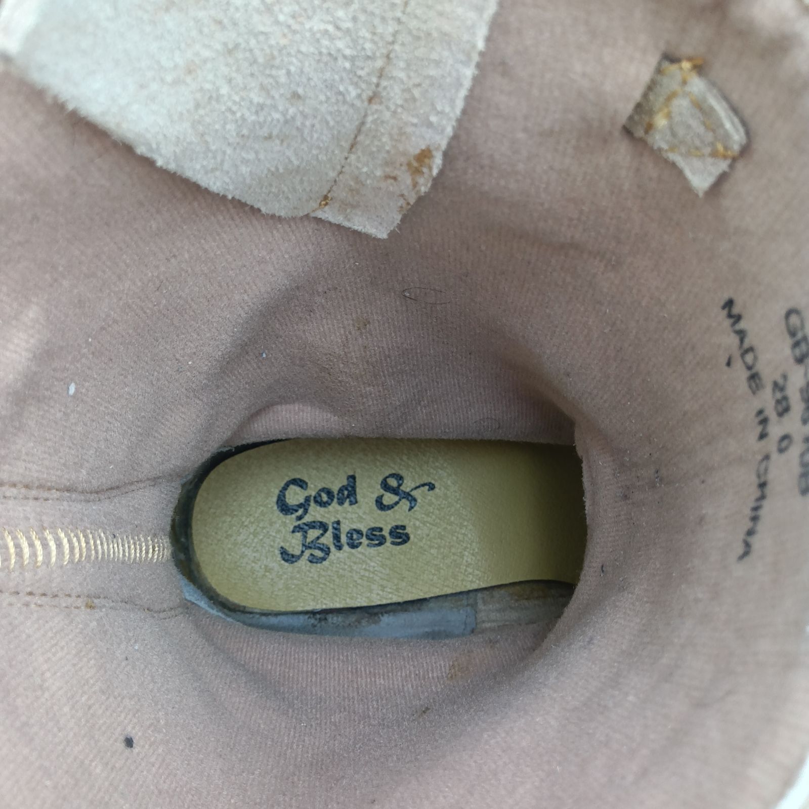 スエード メンズ