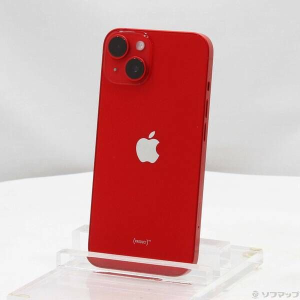 中古品〕 iPhone14 128GB プロダクトレッド MPV93J/A SIMフリー 中古品〕 iPhone14 128GB プロダクトレッド MPV93J/A SIMフリー
