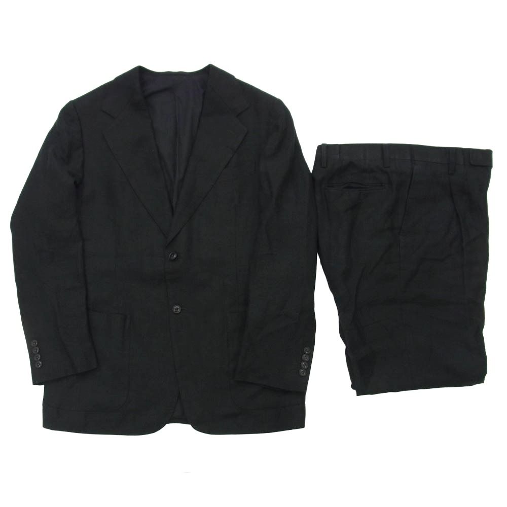 COMOLI コモリ 25SS B01-08002 カナパ スーツ ヘンプ セット アップ ブラック系 3