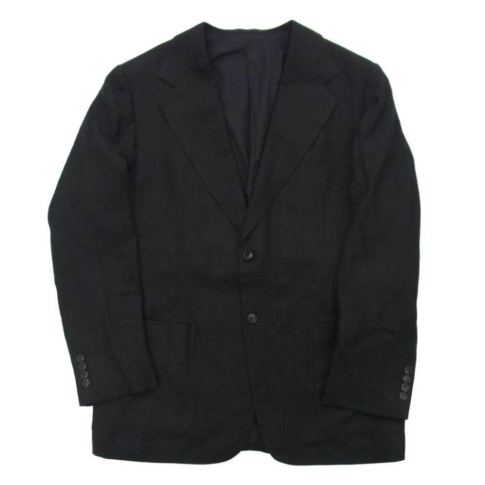 COMOLI コモリ 25SS B01-08002 カナパ スーツ ヘンプ セット アップ ブラック系 3