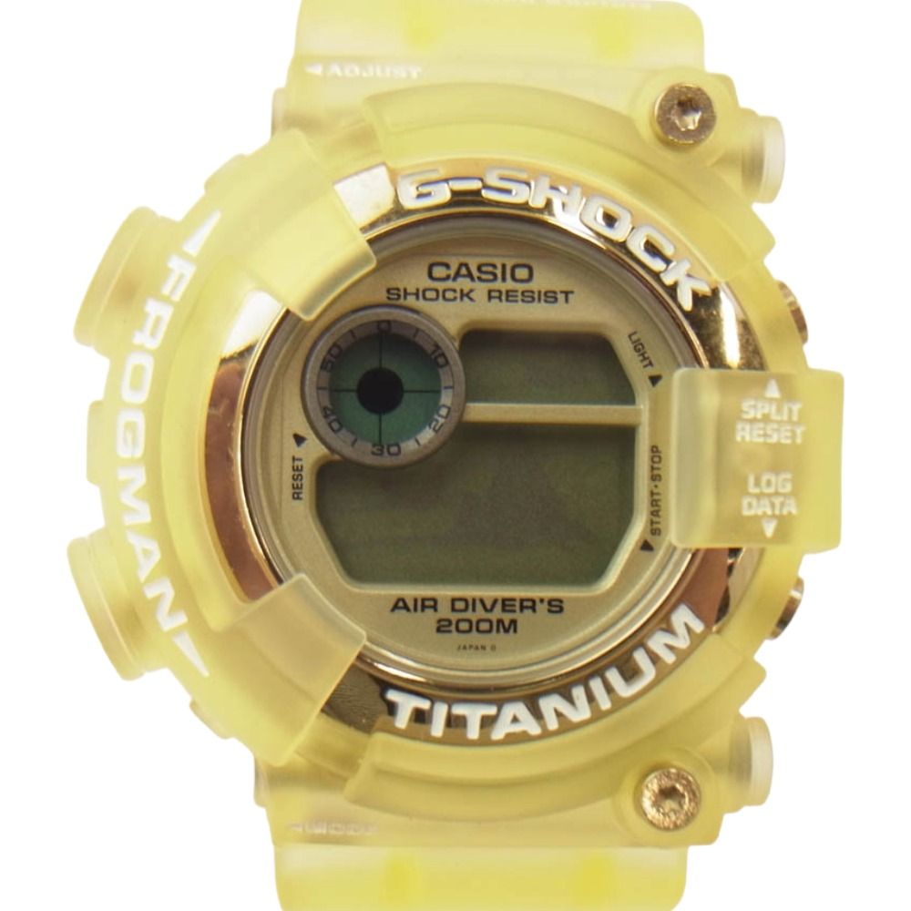 G-SHOCK ジーショック DW-8201WC-9T W.C.C.S FROGMAN フロッグマン トリプルマンタ デジタル 腕時計 クリア系 上