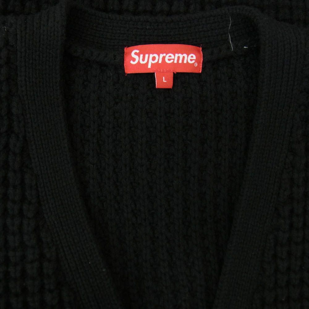 Supreme シュプリーム 21AW Waffle Knit Cardigan ワッフル ニット