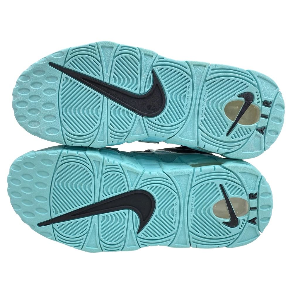  NIKE ナイキ CD 0180-200 AIR MORE UPTEMPO GS エア モア アップテンポ モアテン スニーカー ブルー系 24 cm 上 スニーカー 靴