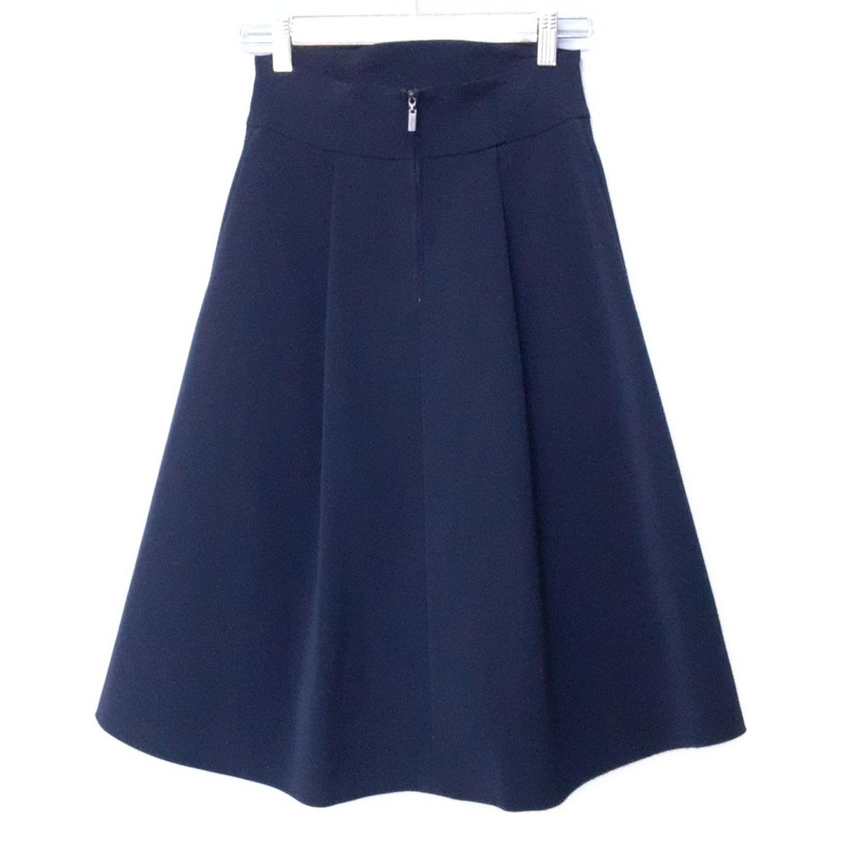 フォクシーニューヨーク スカート タキシードスカート 濃紺 ネイビー 38 フォクシーニューヨーク ギャザードレス ネイビー 38サイズ 紺