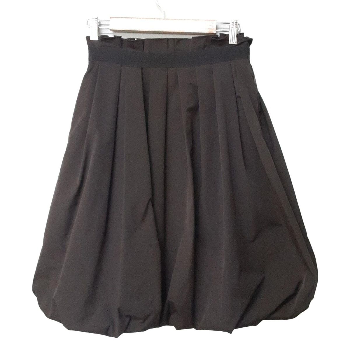 【上品】フォクシーニューヨーク バルーンスカート バックプリーツ タック 38 FOXEY NEW YORK(フォクシーニューヨーク) バルーンスカート サイズ40 M