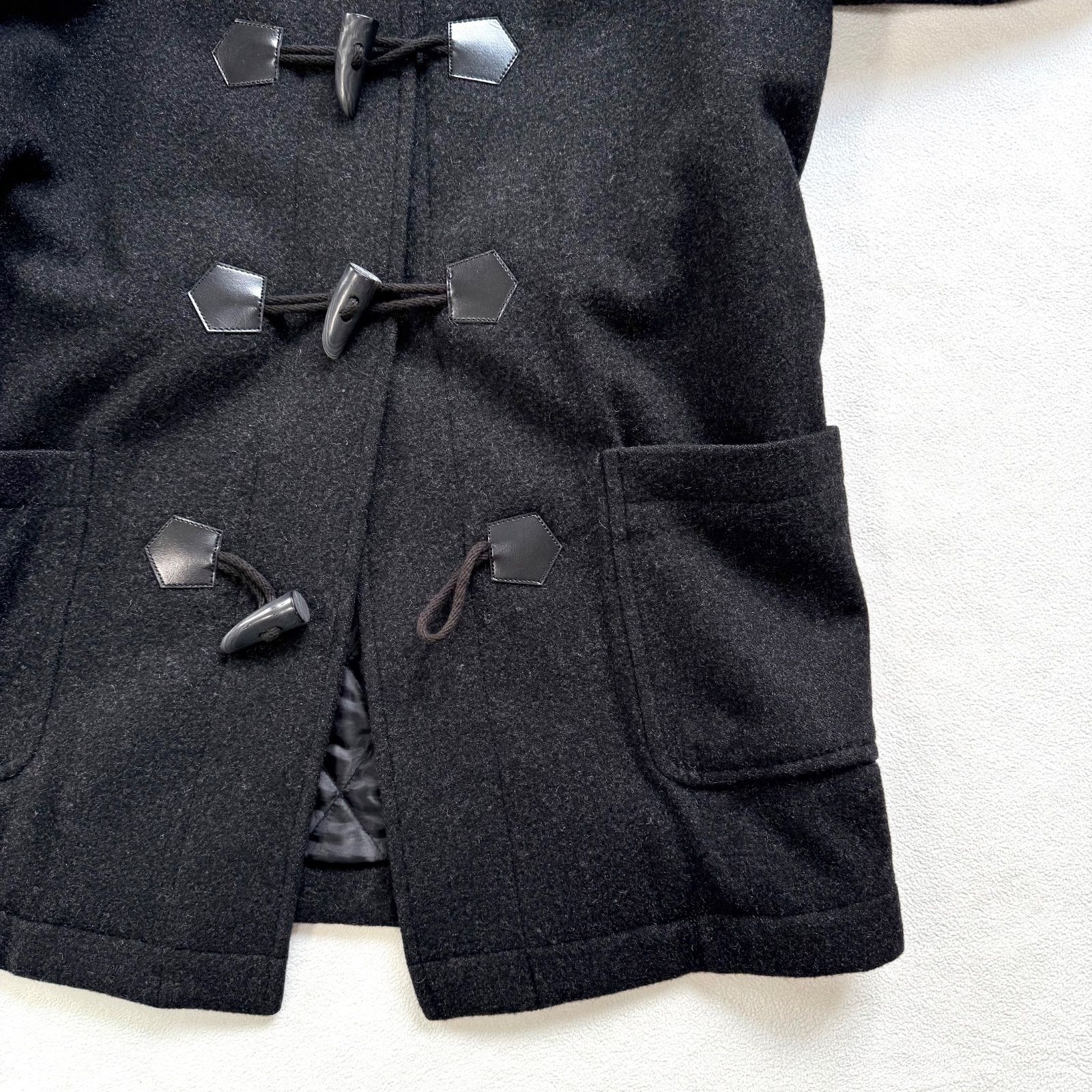 極美品・11号✨イーストボーイ ダッフルコート ウール キルティング