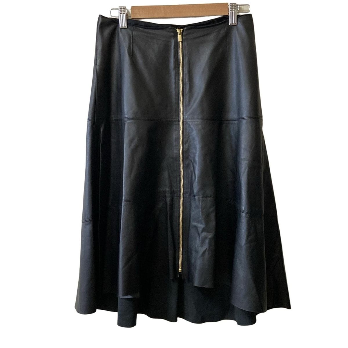 EPOCA エポカ ロングスカート サイズ40 M レディース - 黒 レザー