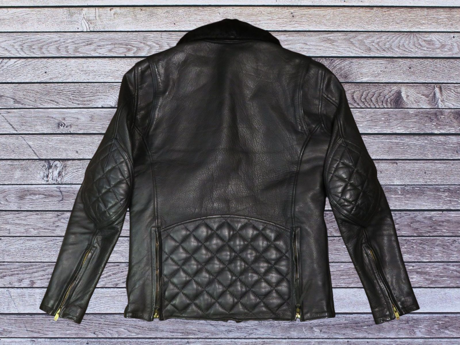 ✅️ 全てTALONジッパー ボールチェーン搭載 アンサーライディングスーツ 襟付き パット パテッド シングル ライディング 襟ボア