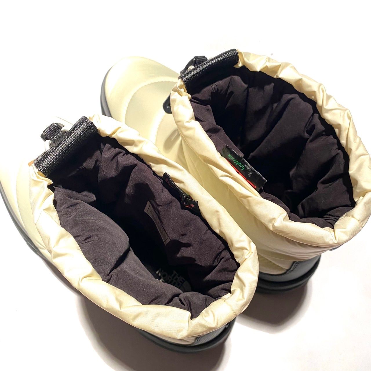  THE NORTH FACE Nuptse Bootie WP Logo Short GS ガーデニアホワイトxTNFブラック NF 52280 27 cm その他 ブーツ 革靴