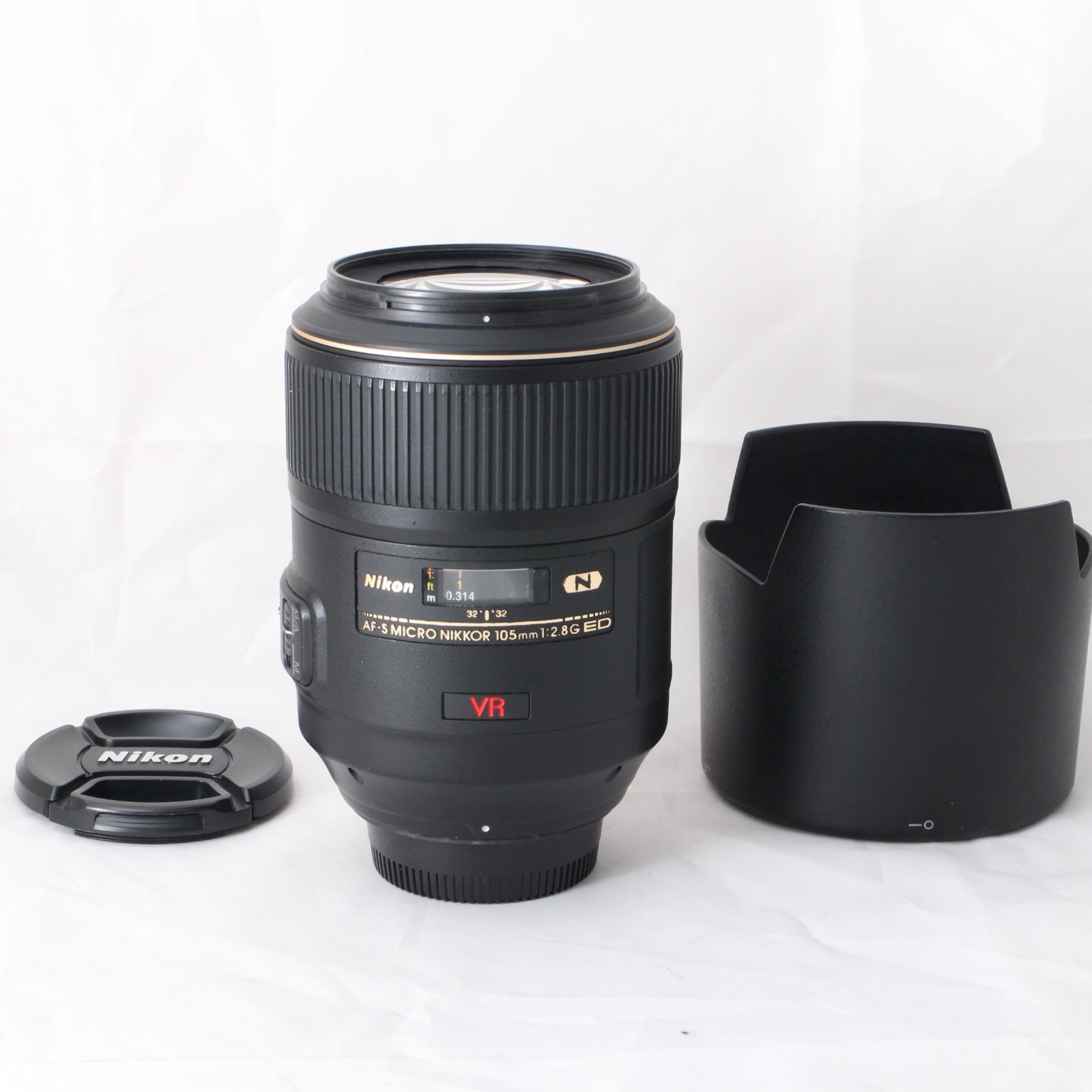 ☆良品☆ Nikon 単焦点マイクロレンズ AF-S VR Micro Nikkor 105mm f
