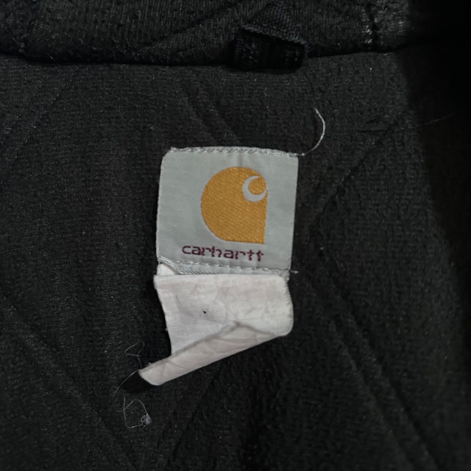 90s Carhartt J130 Duck Active Jacket Quilt Lined カーハート アクティブジャケット ワークジャケット ネイビー