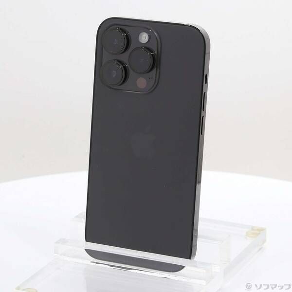 中古品〕 iPhone14 Pro 128GB スペースブラック MPXU3J／A SIMフリー