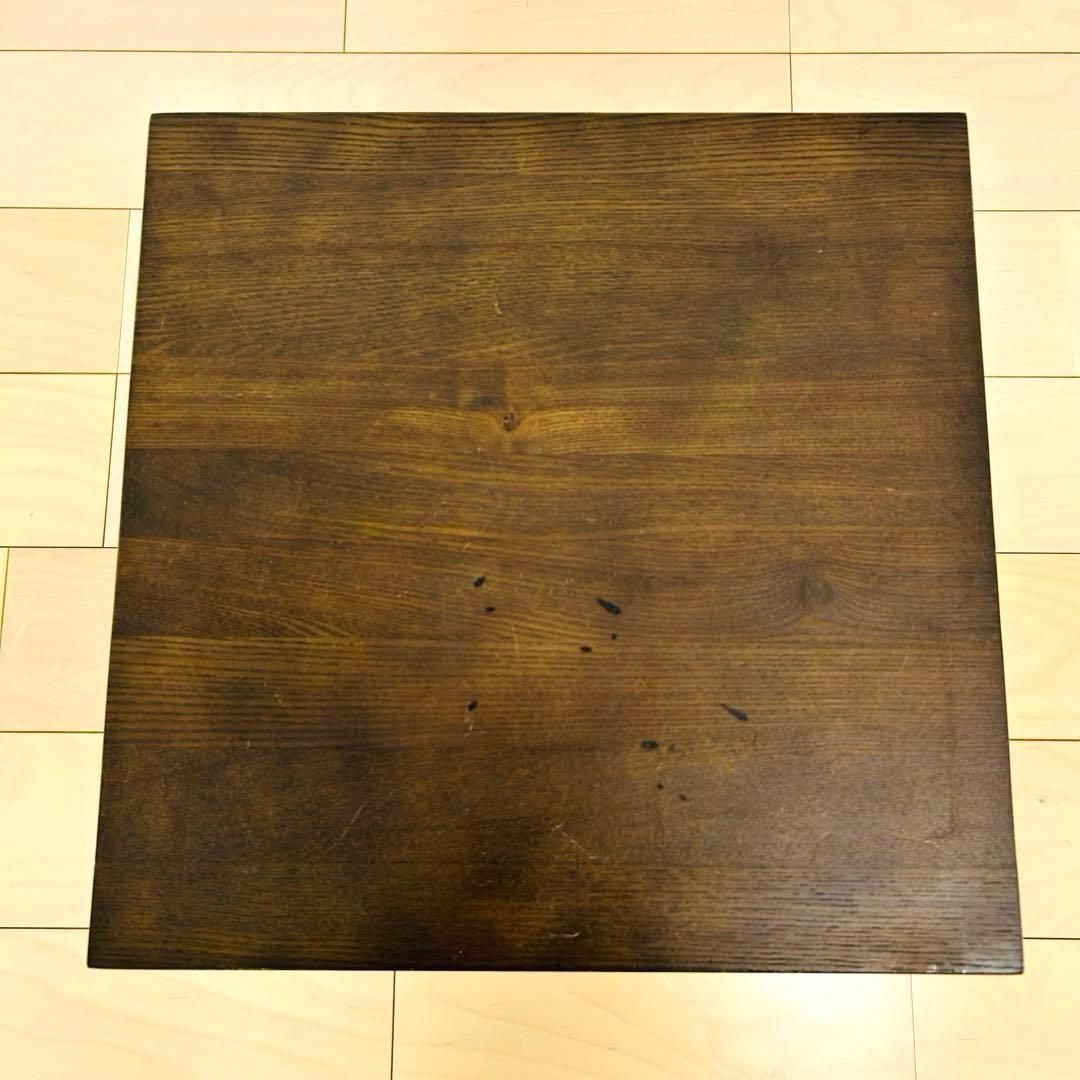 廃盤品 無印良品 木製サイドテーブル ベンチ タモ材 - メルカリ