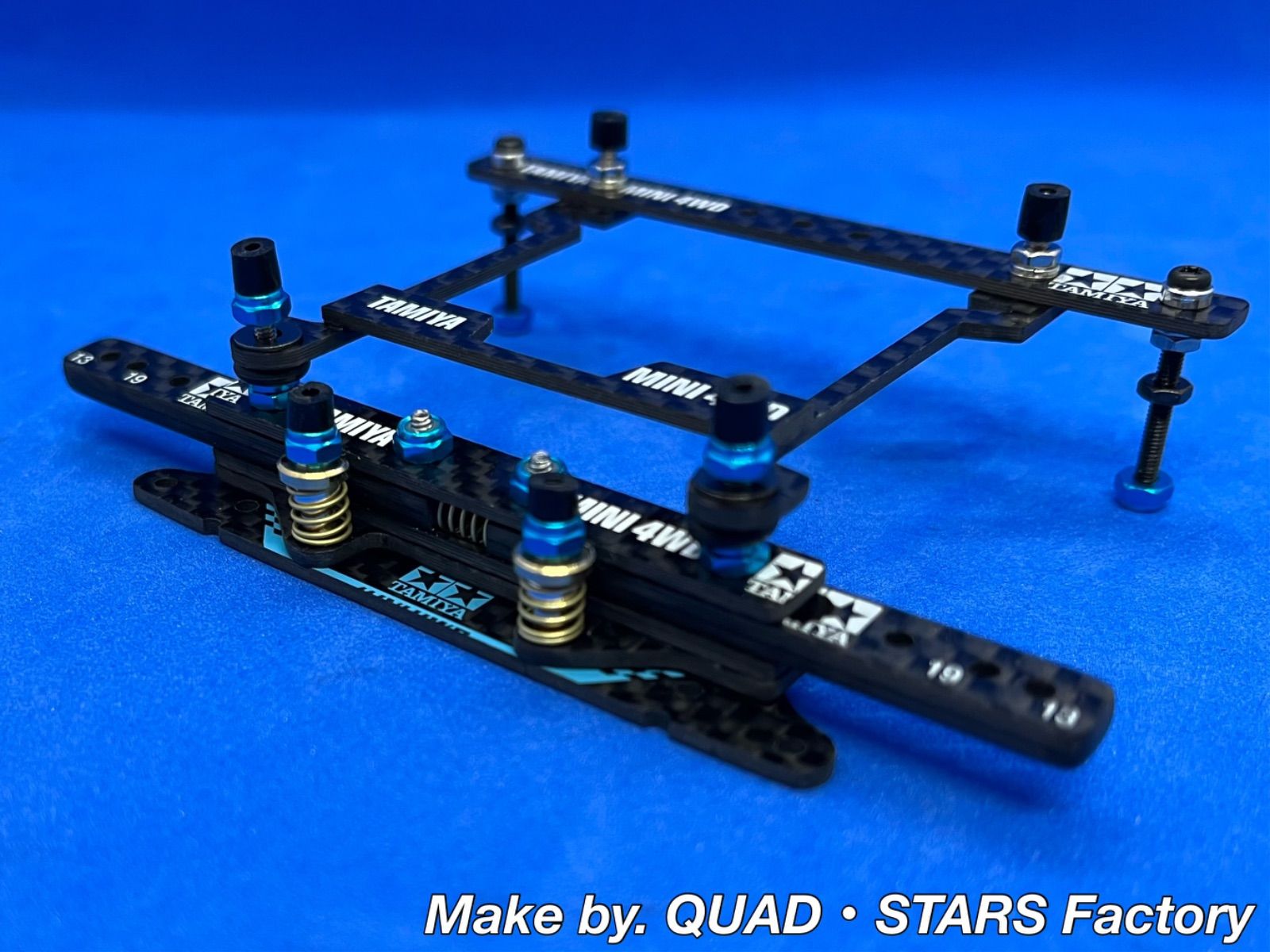 ミニ四駆 MSシャーシ用 2軸ATスライドダンパー 左右独立可動式 フロント提灯 1軸リヤアンカー ローラーアンダーガード 19 mmローラー対応 リヤスキッドローラー 830ベアリング J CUP 2021 フルカーボン 約10〜14日の目安で完成予定