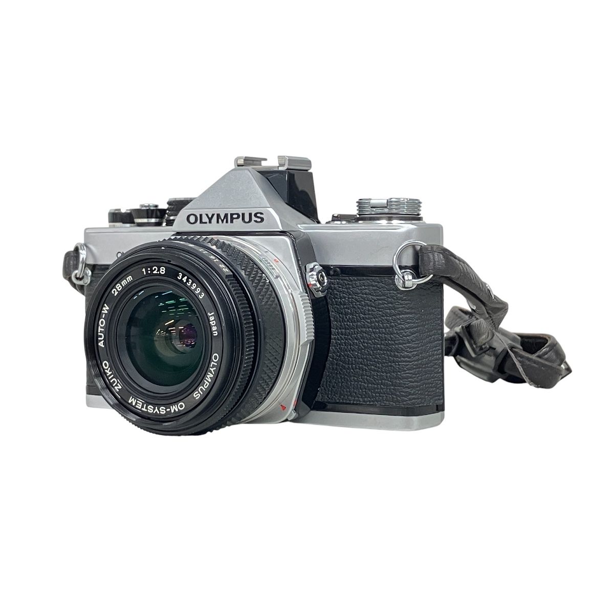 Olympus オリンパス OM-2 ZUIKO MC AUTO-W 28mm F2.8 一眼レフ フィルムカメラ レンズセット ジャンク K10482556