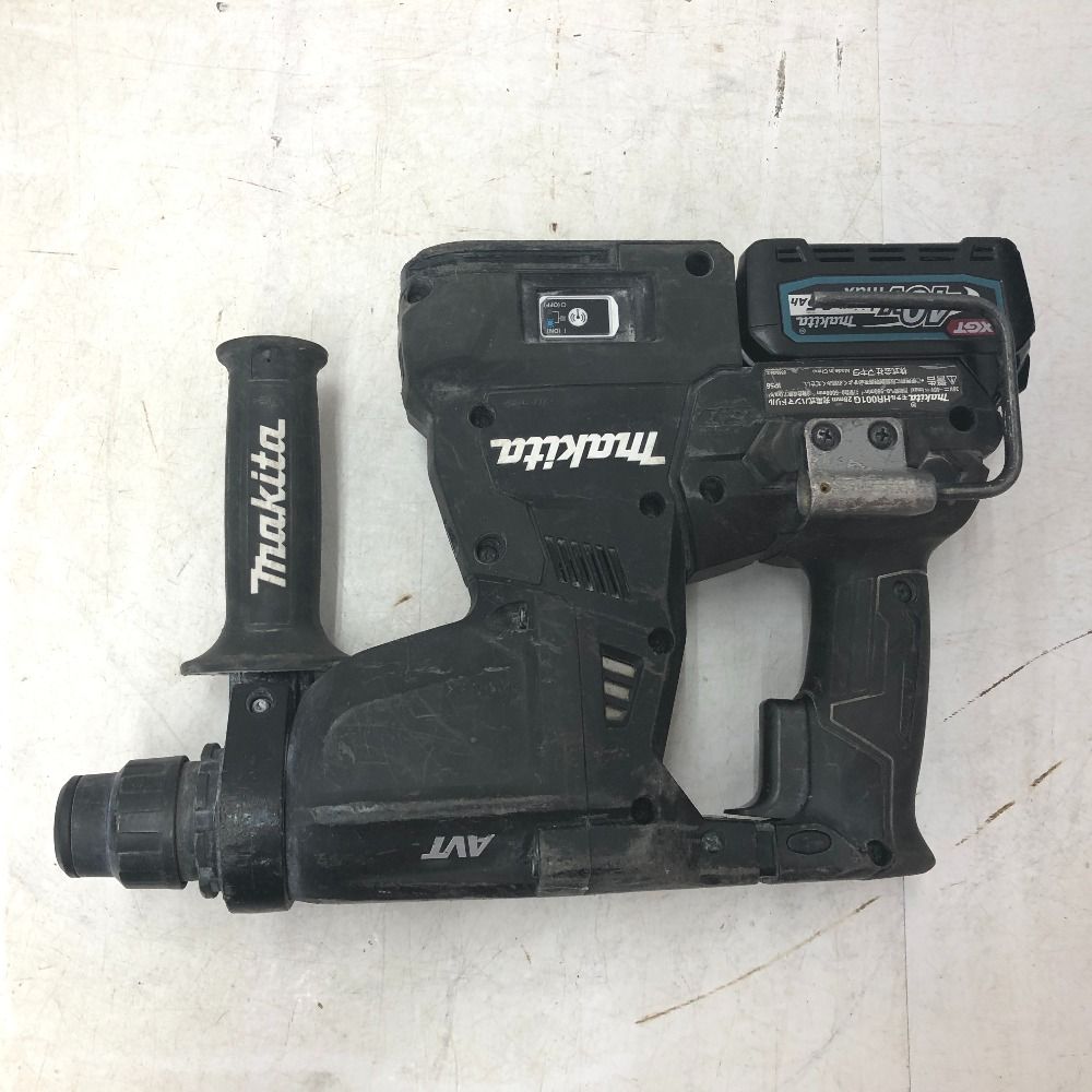 makita マキタ 40Vmax 2.5Ah 28mm 充電式ハンマドリル SDSプラス ケース 充電器 バッテリ1個セット 無線連動対応 HR001G